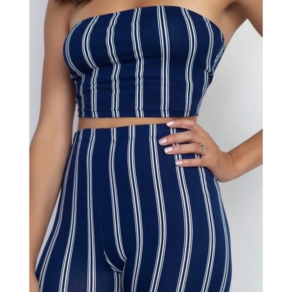 Stripe Tube Top
